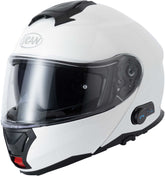 Vcan H272 Flip Up Motorcycle Helmet - Gloss White